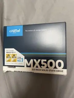 crucial MX500 1000GB 2.5インチSSD