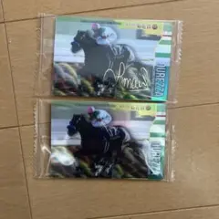 サラブレッドホースコレクション　ドゥレッツァ　金箔サイン＆ノーマル