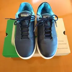 SKECHERS GO GOLF ネイビー/ブルー 女性用シューズ　24cm撥水