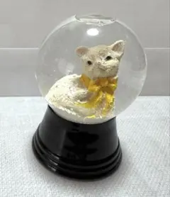 PERZY 白猫 スノードーム