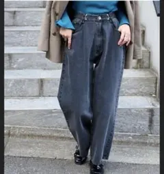 ワイドデニムパンツ デニム