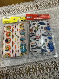 新品未使用スケーターお子様マスク　トミカとminions2種類