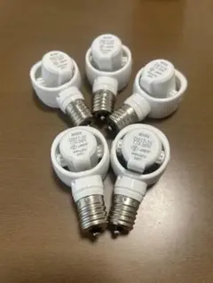 ムサシ　RITEX DS17-10 LED電球専用ソケット　5個