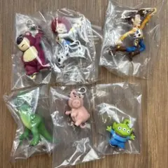 トイストーリー ゆらゆらつながるマスコット ガチャガチャ コンプリートセット