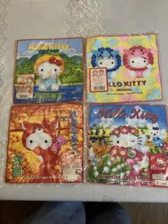 Hello Kitty ミニハンカチ4枚セット