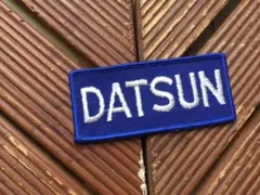 【70's DATSAN ワッペン】ビンテージ ダットサン