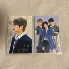 SEVENTEEN セブチ　ジュン　Ode to You トレカ　2枚セット