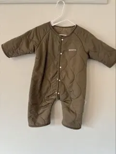 BONITO カーキ色ロンパース