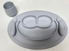 ezpz ベビー用食器セット グレー