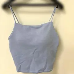 GU ラメライトブルー ブラトップXS 洗濯済み未使用品