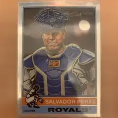 サルバドール・ペレス topps HERITAGE chrome ロイヤルズ