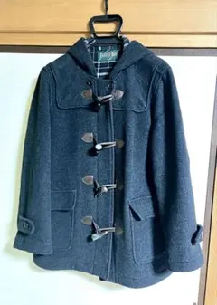 グレー ダッフルコート