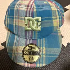 DC 59FIFTY チェック柄キャップ 7 5/8