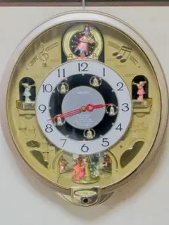 セイコーRE538S チャーミングベル　壁掛け時計　　からくり時計