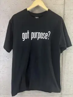 ヴィンテージ Hanes got purpose? 半袖Tシャツ M パロディT