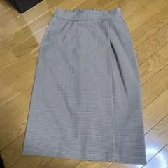 チェック柄 タイトスカート Mサイズ ユニクロ