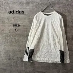 adidas アディダス 長袖カットソー ロンT ユニセックス プリントT