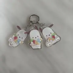 新品ポチャコアクリルキーホルダー 3個セット