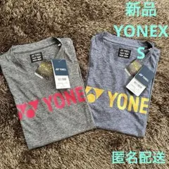 新品未使用タグ付き　YONEX ヨネックス　テニスウェア　半袖Tシャツ　ロゴ入り