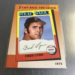 MLB 1990 Topps Fred Lynn ボストンレッドソックス　663