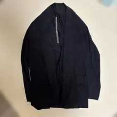 【美品】KAZUYUKI KUMAGAI コンパクト天竺ストールカーディガン　黒