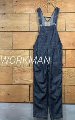 WORKMAN フィールドコア　デニム　オーバーオール