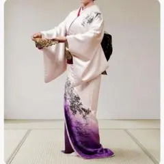 日本舞踊 舞台衣装 着物 大衆演劇 身丈145cmのサムネイル