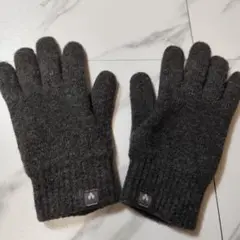 廃盤品 モンベル レイヤードグローブ ユニセックス Sサイズ ヘザーチャコール
