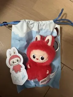 ラブブ イニシャル ぬいぐるみ