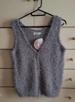 tal. by yumi ラメグレー ベスト