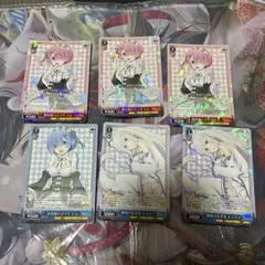 PSA10 リゼロ ヴァイス　銀髪　青色髪　桃色髪　エミリア　レム　ラム 2025年最新】青色髪のメイド レムの人気アイテム - メルカリ