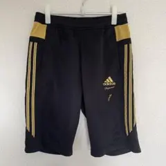 adidas Professional ショートパンツ 黒/金