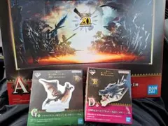 一番くじ モンハン A賞 D賞 G賞 セット 20th 新品未開封