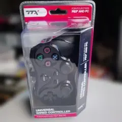 PS3/PC対応　アナログコントローラー　ユニバーサルワイヤードコントローラー