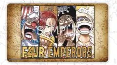 ワンピースカード 四皇・麦わらの一味 プレイマット新品未開封 2025年最新】四皇 プレイマットの人気アイテム - メルカリ