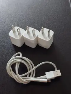 Apple 充電器 アダプタ　Lightningケーブルおまけ