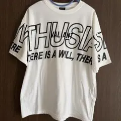 BEAUMERE ロゴプリント Tシャツ ホワイト Lサイズ美品のサムネイル
