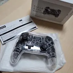 クリアゲームコントローラー for Switch 3COINS