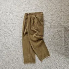 【古着】unknown corduroy pants camel