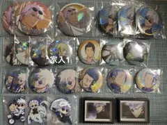 呪術廻戦　五条悟　夏油傑　家入硝子　缶バッジ　まとめ売　①　匿名配送　MAPPA 呪術廻戦 五条悟 夏油傑 家入硝子 缶バッジ まとめ売 ①
