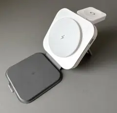 3in1 MagSafe ワイヤレス充電器　折りたたみ式　コンパクト　値引き可
