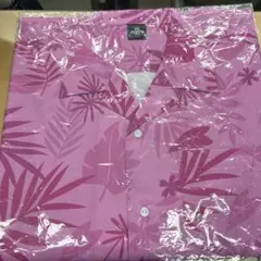 Zootopia アロハシャツ ピンク葉柄