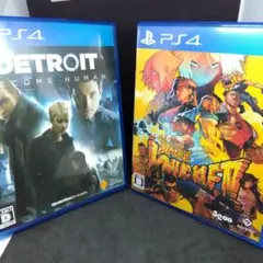 PS4　Detroit： Become Human　ベアナックル4 2本セット