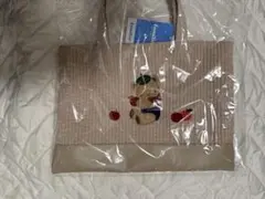未開封　ファミリア　ピオヌンナル　MILK ベージュ　トートバッグ