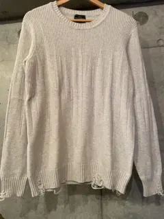 【エゴトリッピング EGOTRIPPING】DAMAGE KNIT アンセルム