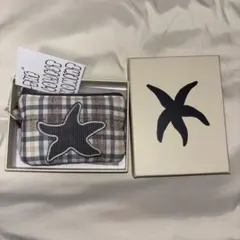 TCM starfish patch check pouch (brown)