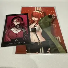 レインパターソン ポストカード チェキ トレカ カード エデン組 アニバーサリー