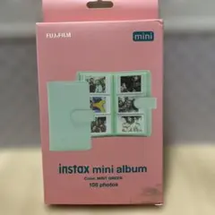 FUJIFILM instax mini album MINT GREEN