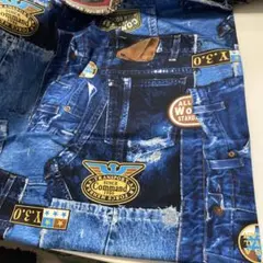 デニム プリント