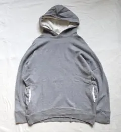 ネオンサイン プルオーバー フーディ オーバーサイズ グレー サイズ1